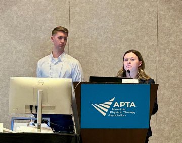 PT students present at American Physical Therapy Association Conference 2024