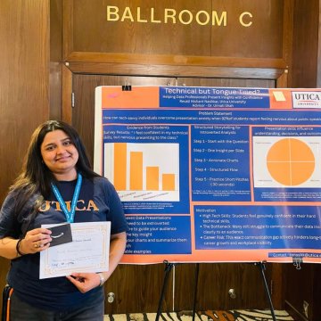 Revati Nasikkar wins first place at NYCWic 2026.