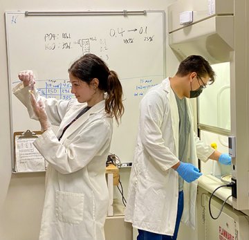 Biology research at Utica University